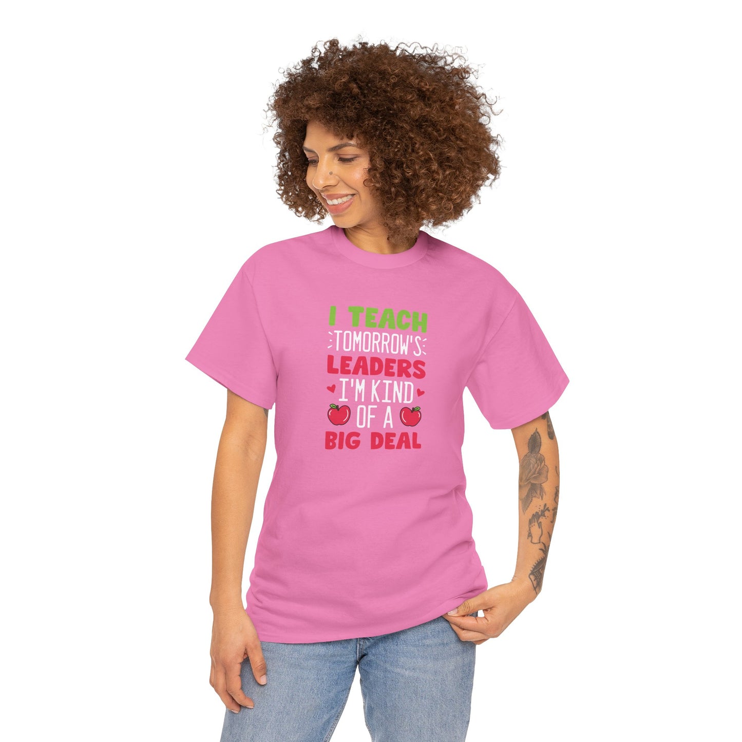 I Teach Tomorrow’s Leaders Shirt | Teacher Inspirational T-Shirt | First Day of School Teacher Tee | Elementary Teacher Gift | Back to School Outfit