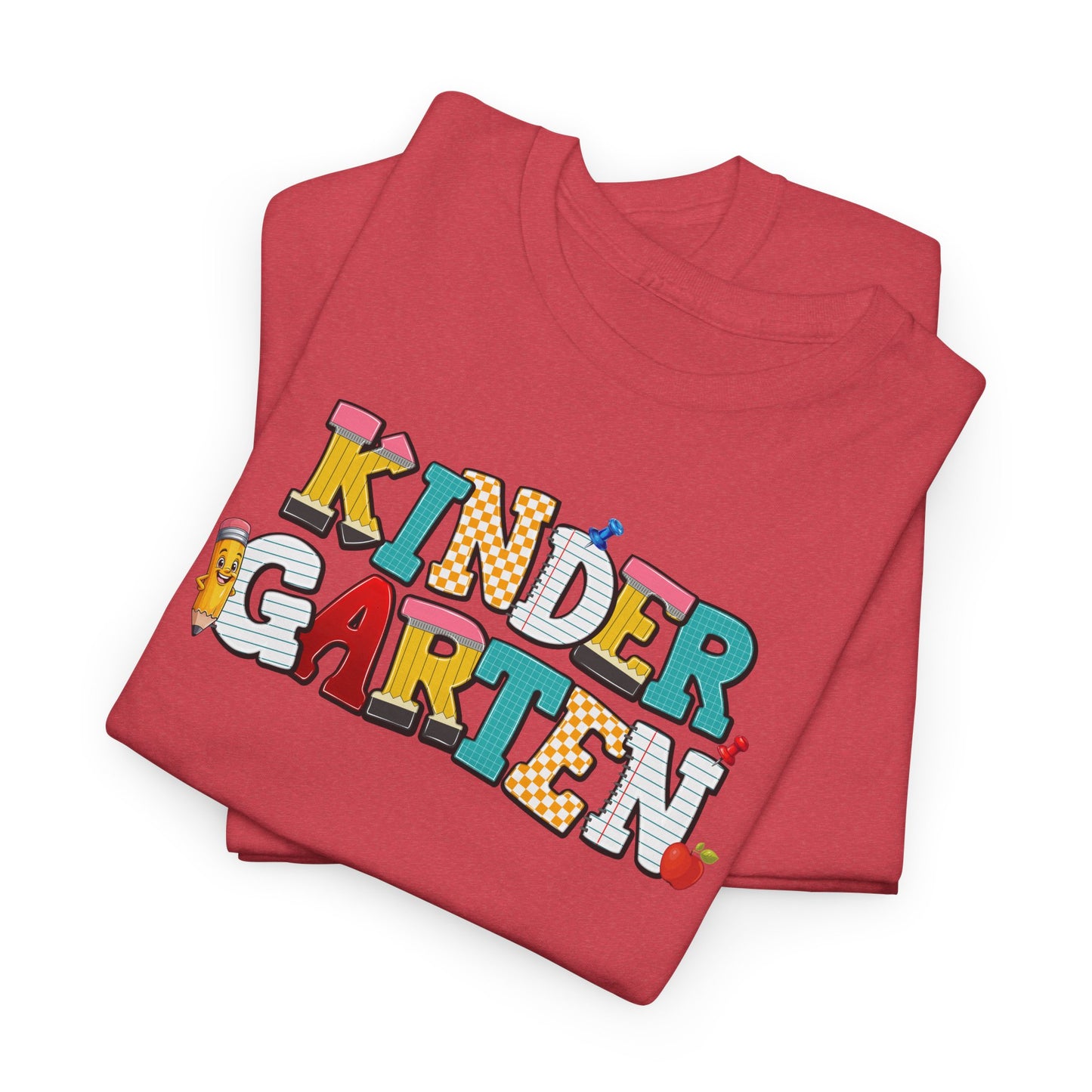 Kindergarten Teacher Team Shirt | Colorful School Staff Tee | Back To School Teacher Gift