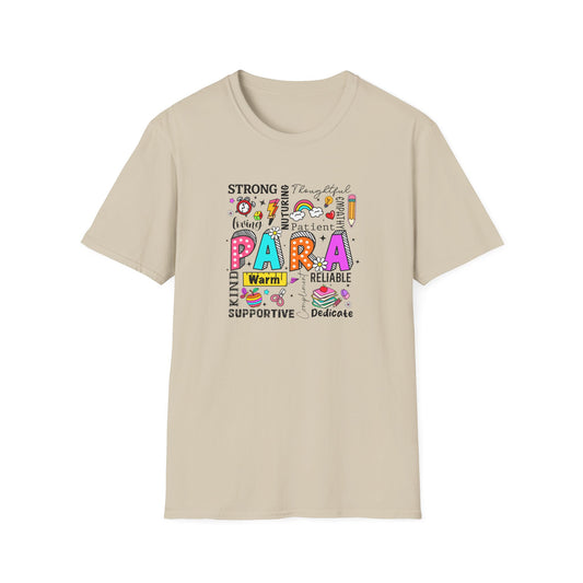 Paraprofessional Appreciation Shirt – PARA Teacher Assistant Tee – Classroom Aide Gift – Back to School Paraeducator Shirt