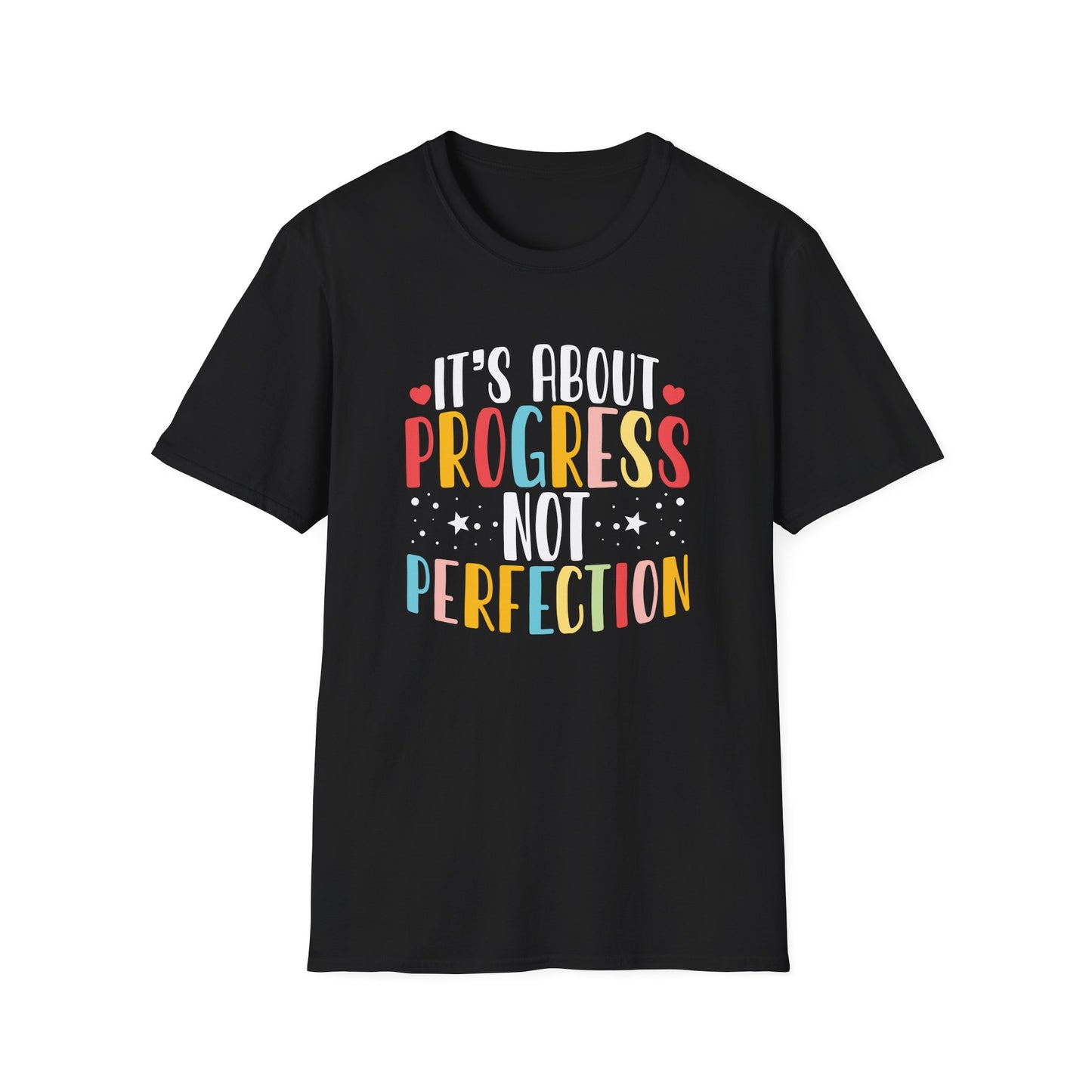 Progress Not Perfection T-Shirt — Teacher State Testing T-Shirt - Motivational Inspirational Tee