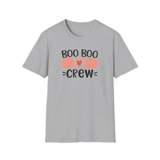 Boo Boo Crew T‑Shirt — Cute Bandage Graphic Tee
