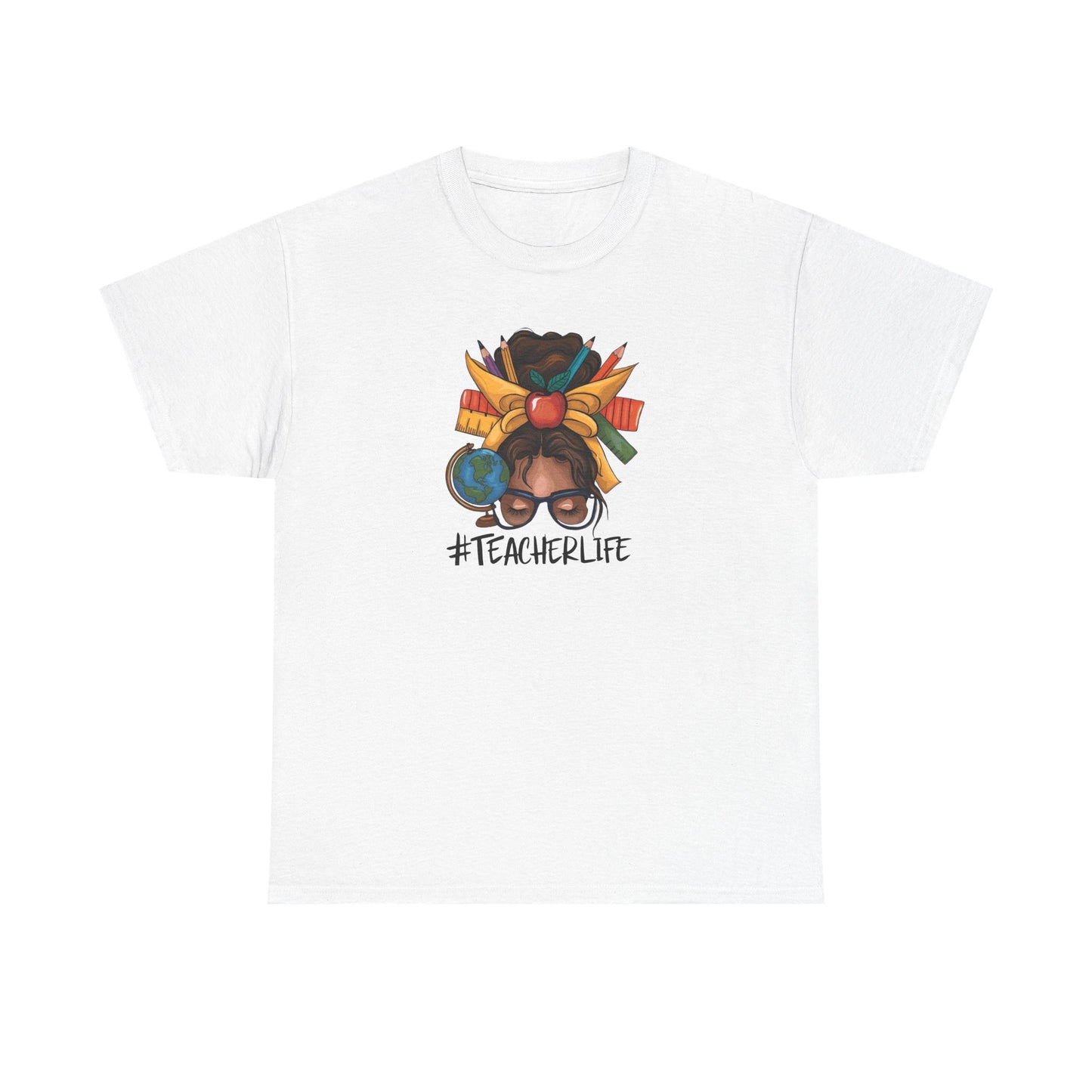 Teacher Life Shirt | Messy Bun Teacher T-Shirt