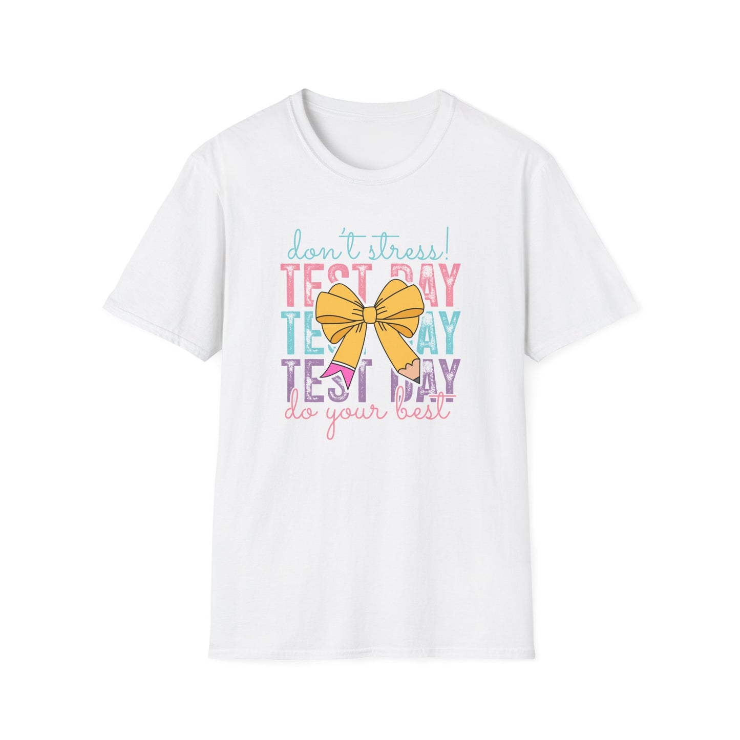 Motivational Testing Shirt – Cute Teacher Tee for State Exams | Encouragement Test Day Outfit - Test Day