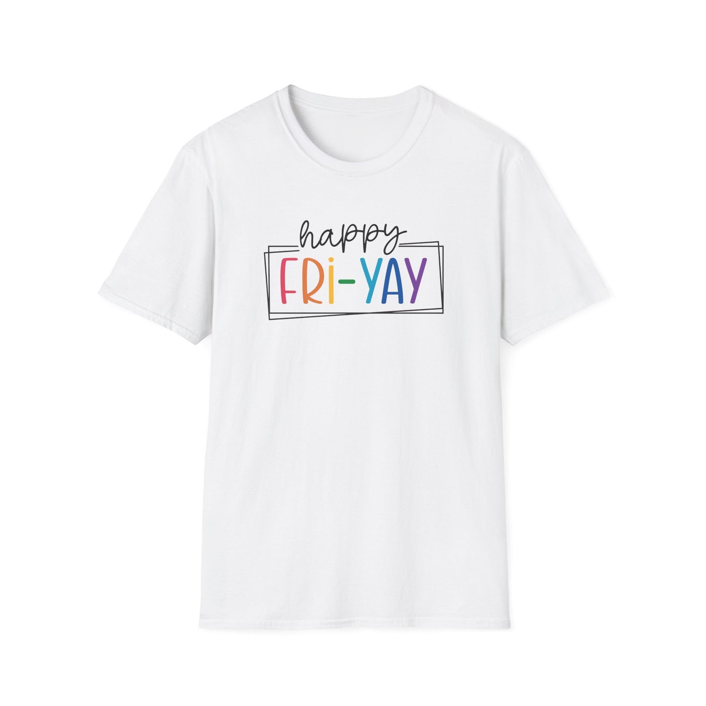 Happy Fri-YAY Teacher Shirt – Casual Classroom Tee
