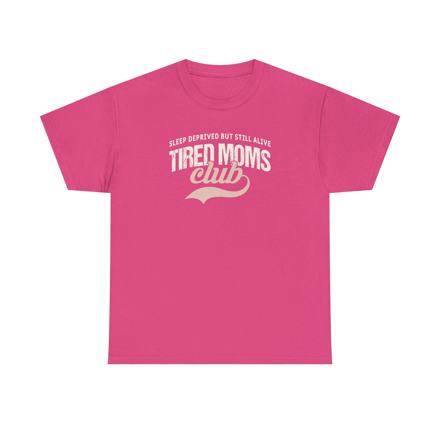 Tired Moms Club Shirt – Funny Mom Life T-Shirt – Sleep Deprived Mom Tee – Coffee Lover Gift for Moms