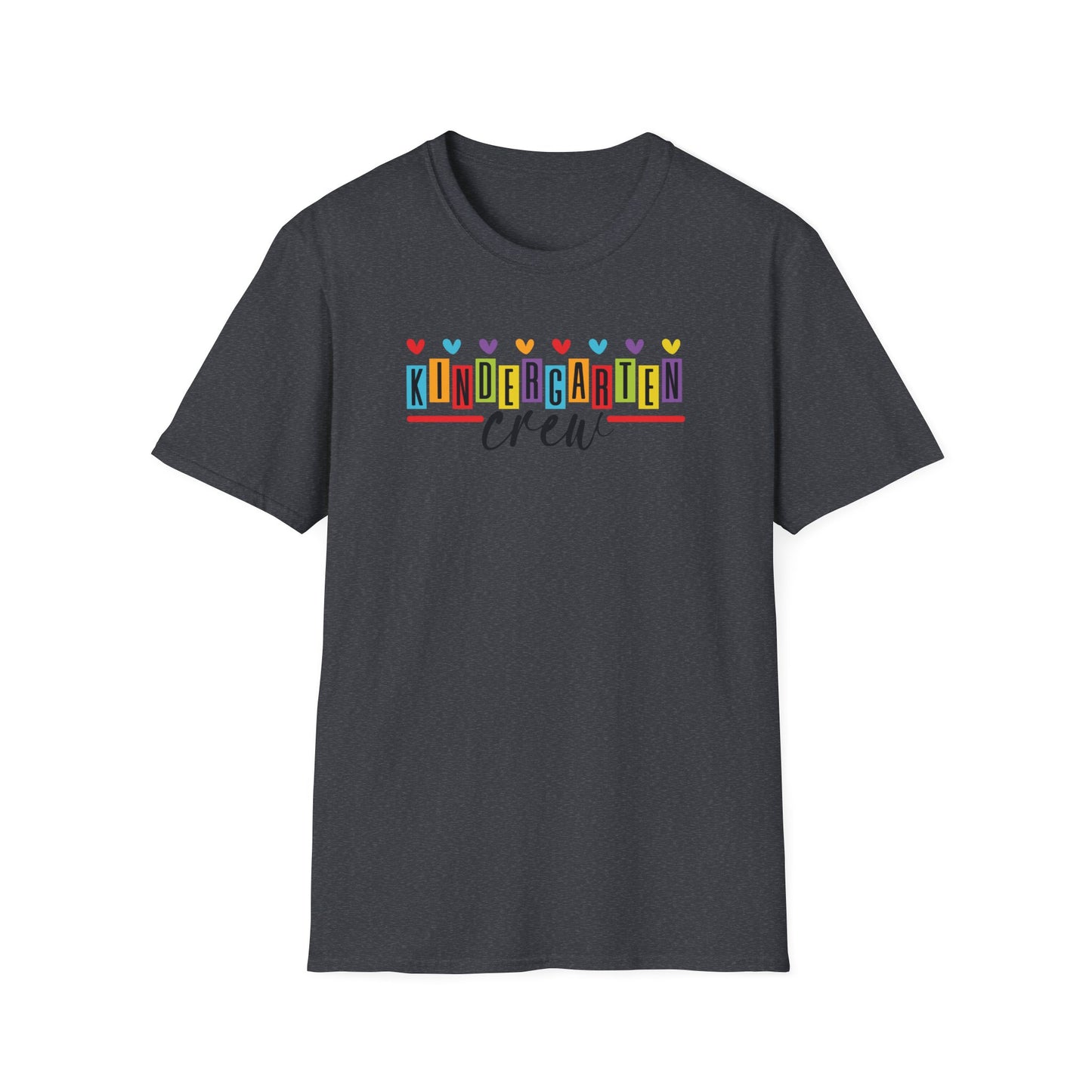 Kindergarten Crew Teacher Shirt | Back to School Teacher Tee