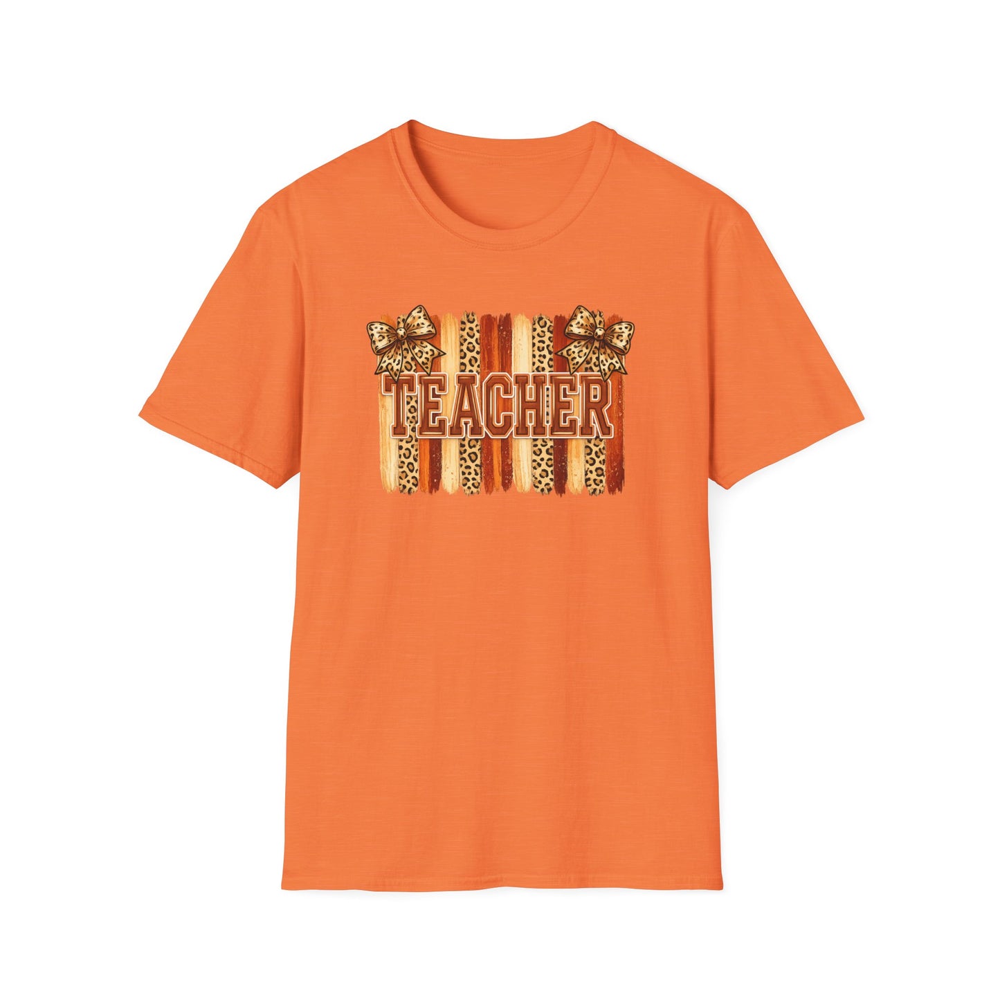 School Spirit Collection - Leopard Stripe T-Shirt
