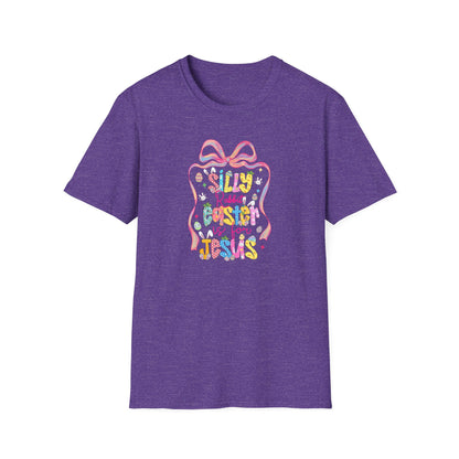 Silly Rabbit Easter Shirt, He Is Risen Christian Easter Tee, Religious Easter T-Shirt, Faith Based Spring Shirt, Cute Church Easter Outfit