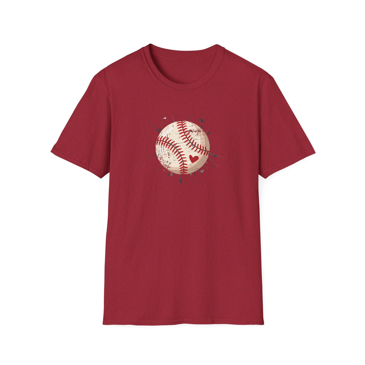 Distressed Baseball Shirt, Vintage Baseball Tee