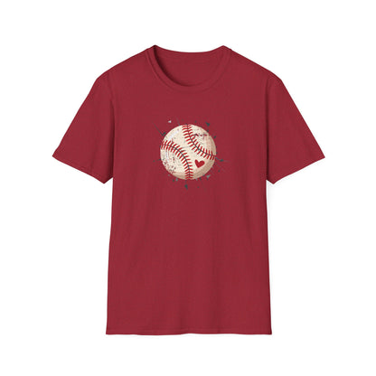 Distressed Baseball Shirt, Vintage Baseball Tee