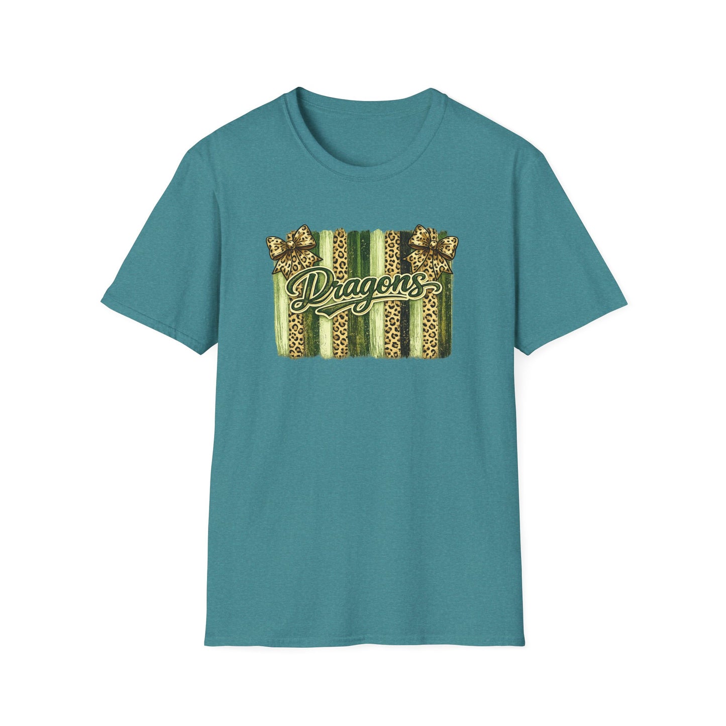 School Spirit Collection - Leopard Stripe T-Shirt