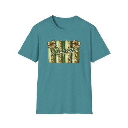 School Spirit Collection - Leopard Stripe T-Shirt