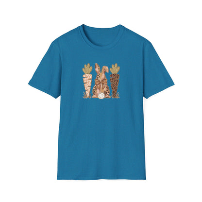 Leopard Bunny & Carrot Easter Tee – Cute Spring Graphic T-Shirt, Trendy Pastel Bunny Shirt, Easter Outfit Women