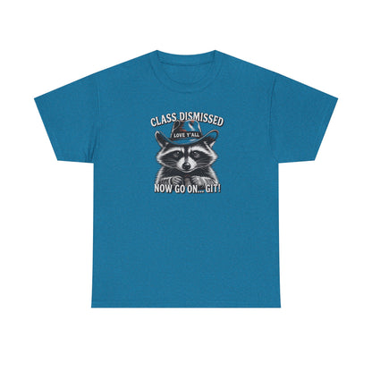 Raccoon Graphic Tee - Class Dismissed Raccoon Teacher Shirt