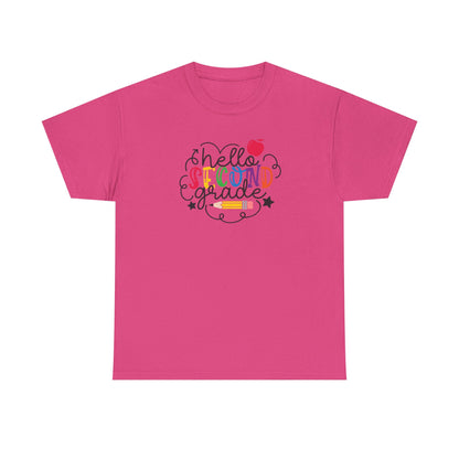 Hello Second Grade Shirt -Perfect for Everyday Wear