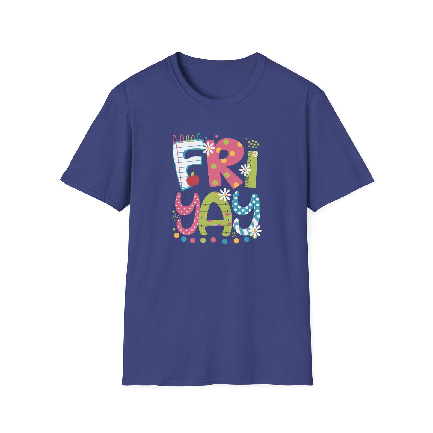Fri Yay Teacher Shirt – Cute Friday Teacher Tee – Elementary Teacher Friday Shirt – Casual Friday School Outfit – Teacher Gift