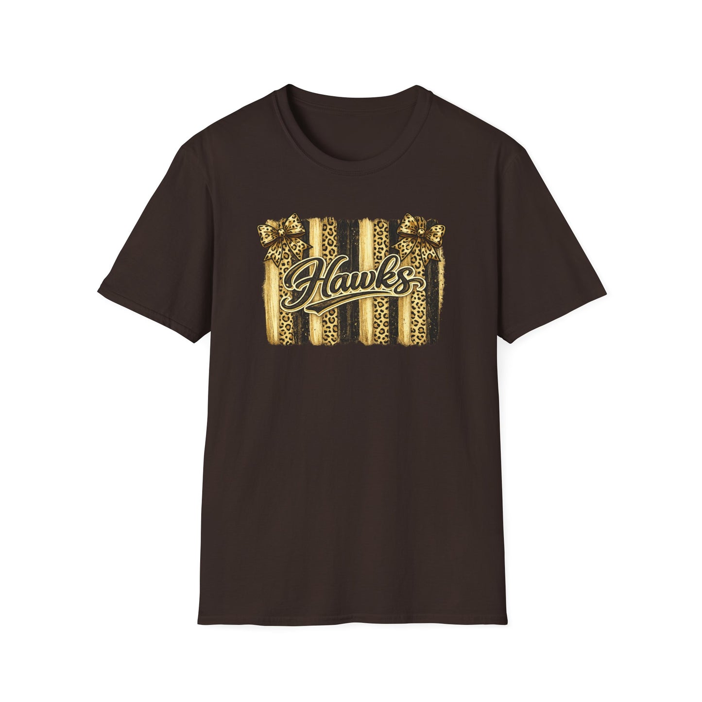 School Spirit Collection - Leopard Stripe T-Shirt
