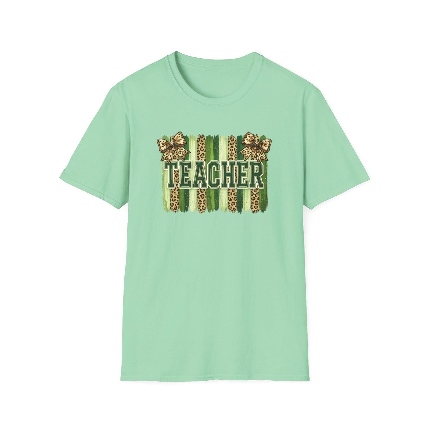 School Spirit Collection - Leopard Stripe T-Shirt