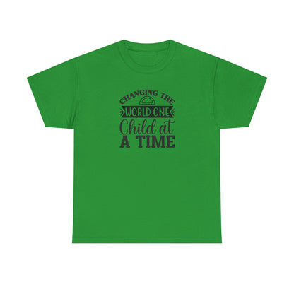 Changing The World One Child At A Time Shirt