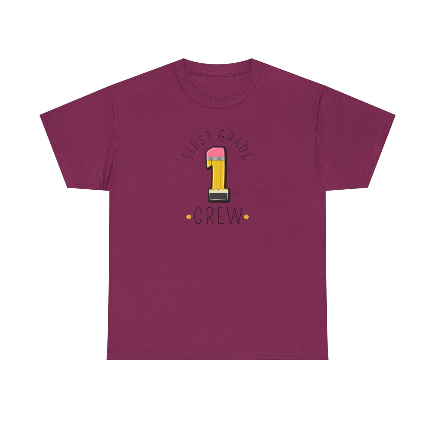 First Grade Fun Teacher Team Shirt | Colorful School Staff Tee | Back To School Teacher Gift