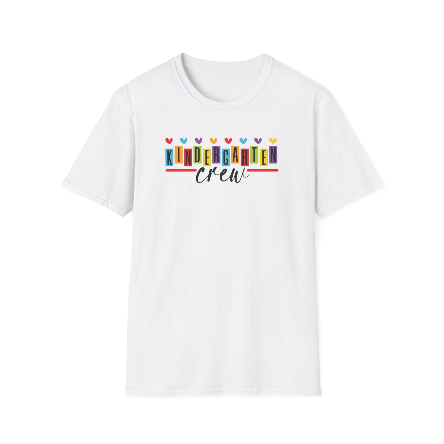 Kindergarten Crew Teacher Shirt | Back to School Teacher Tee