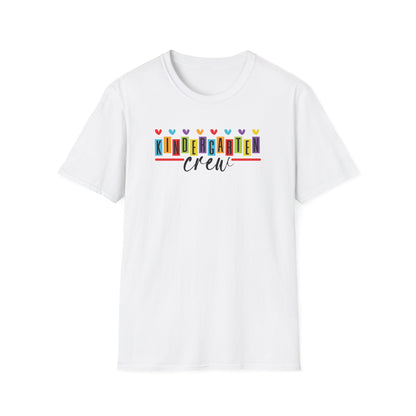 Kindergarten Crew Teacher Shirt | Back to School Teacher Tee
