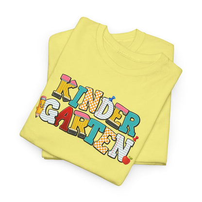 Kindergarten Teacher Team Shirt | Colorful School Staff Tee | Back To School Teacher Gift