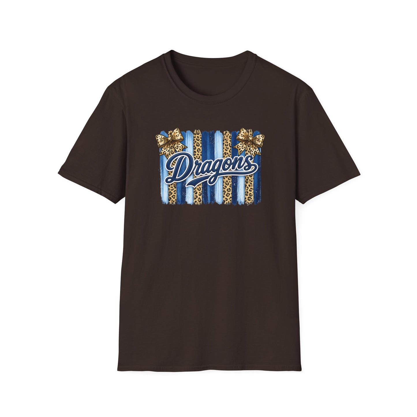 School Spirit Collection - Leopard Stripe T-Shirt