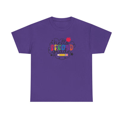 Hello Second Grade Shirt -Perfect for Everyday Wear