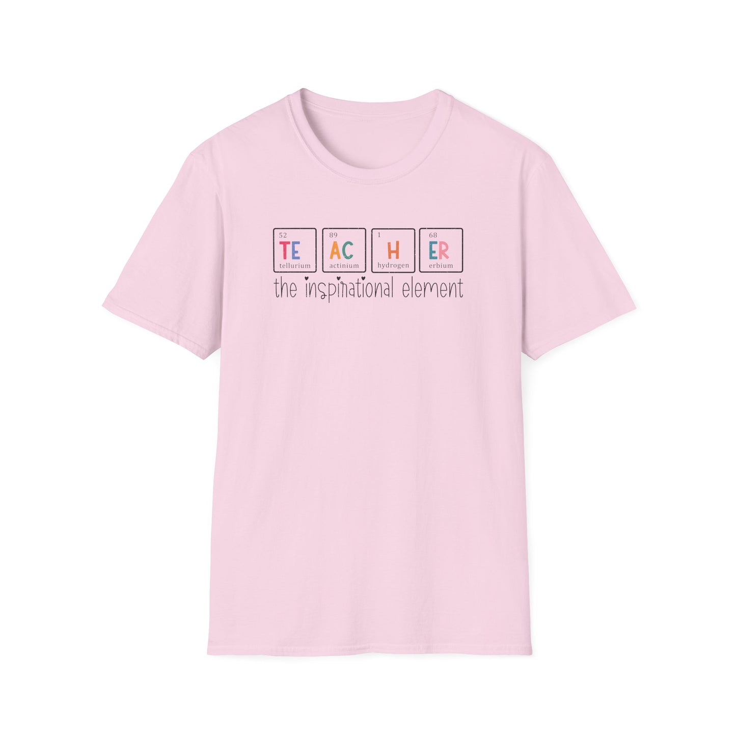Teacher Periodic Table Shirt | Teacher The Inspirational Element Graphic Tee | Science Teacher Gift