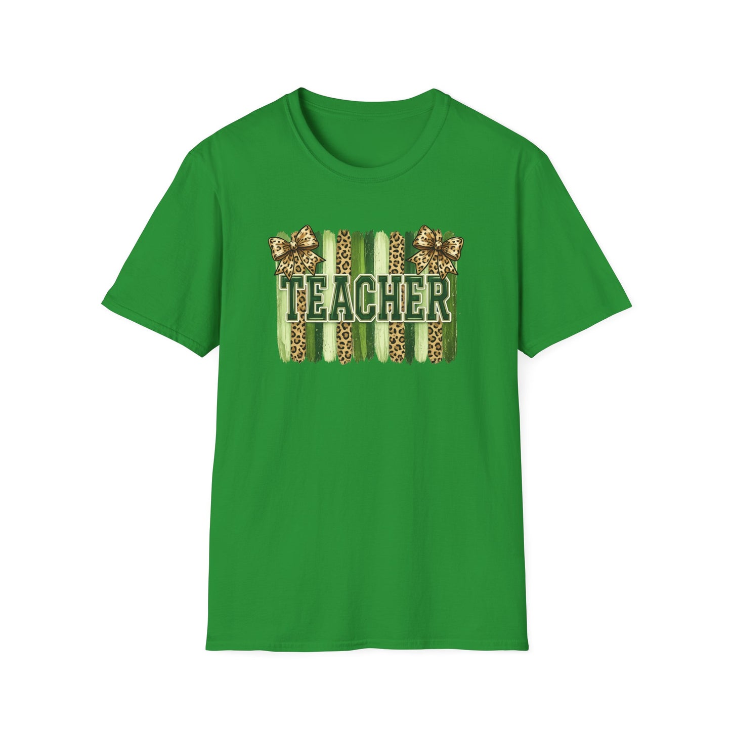 School Spirit Collection - Leopard Stripe T-Shirt