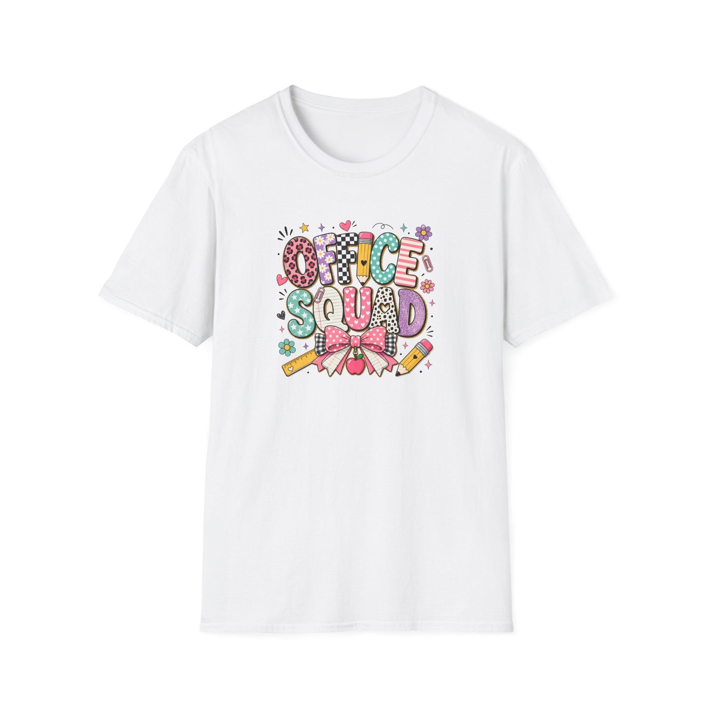 Office Squad T-Shirt — Cute Colorful Back-to-Work Graphic Tee