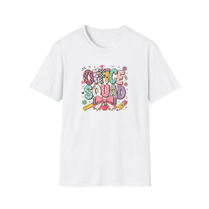 Office Squad T-Shirt — Cute Colorful Back-to-Work Graphic Tee