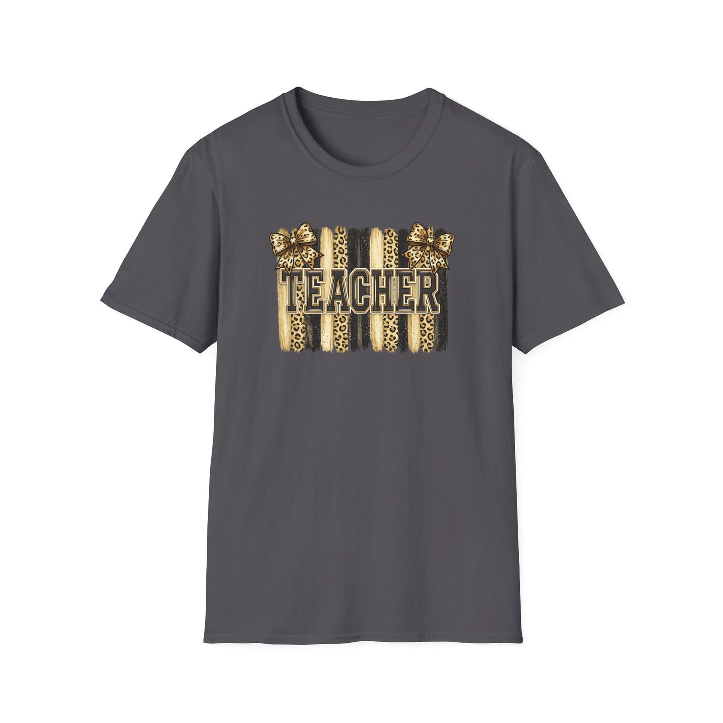 School Spirit Collection - Leopard Stripe T-Shirt
