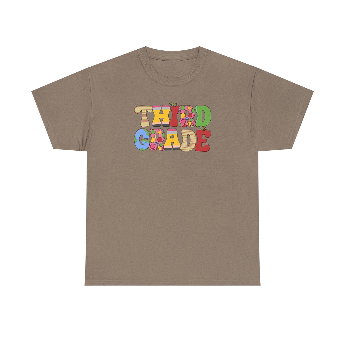 Hello Third Grade T-Shirt - Cute Back-to-School Tee - Teacher Team Tee
