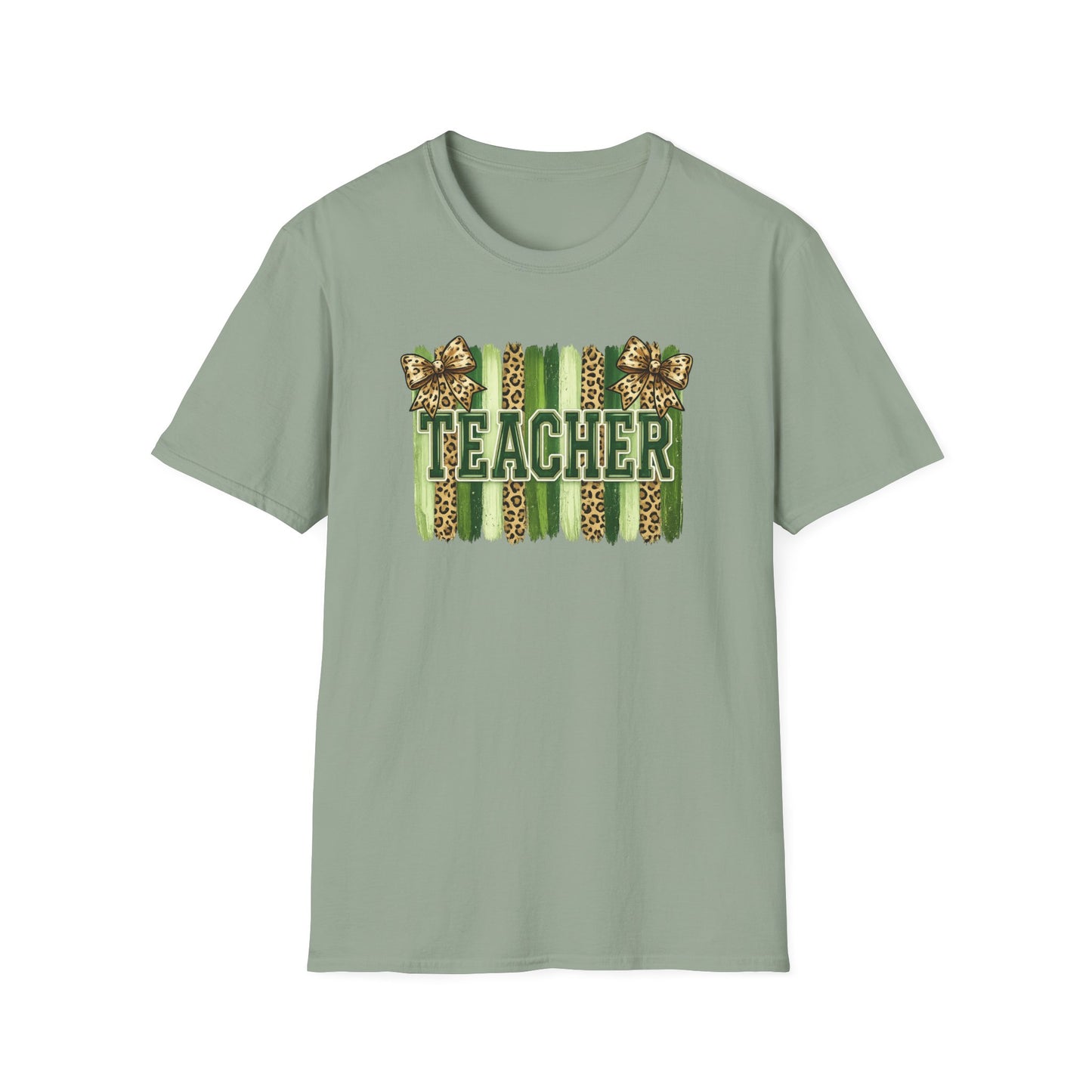 School Spirit Collection - Leopard Stripe T-Shirt