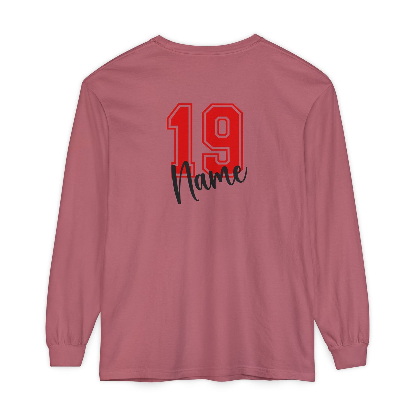 Personalized Baseball Mama Shirt – Custom Player Name & Number Back – Varsity Sports Mom Tee – Game Day Shirt