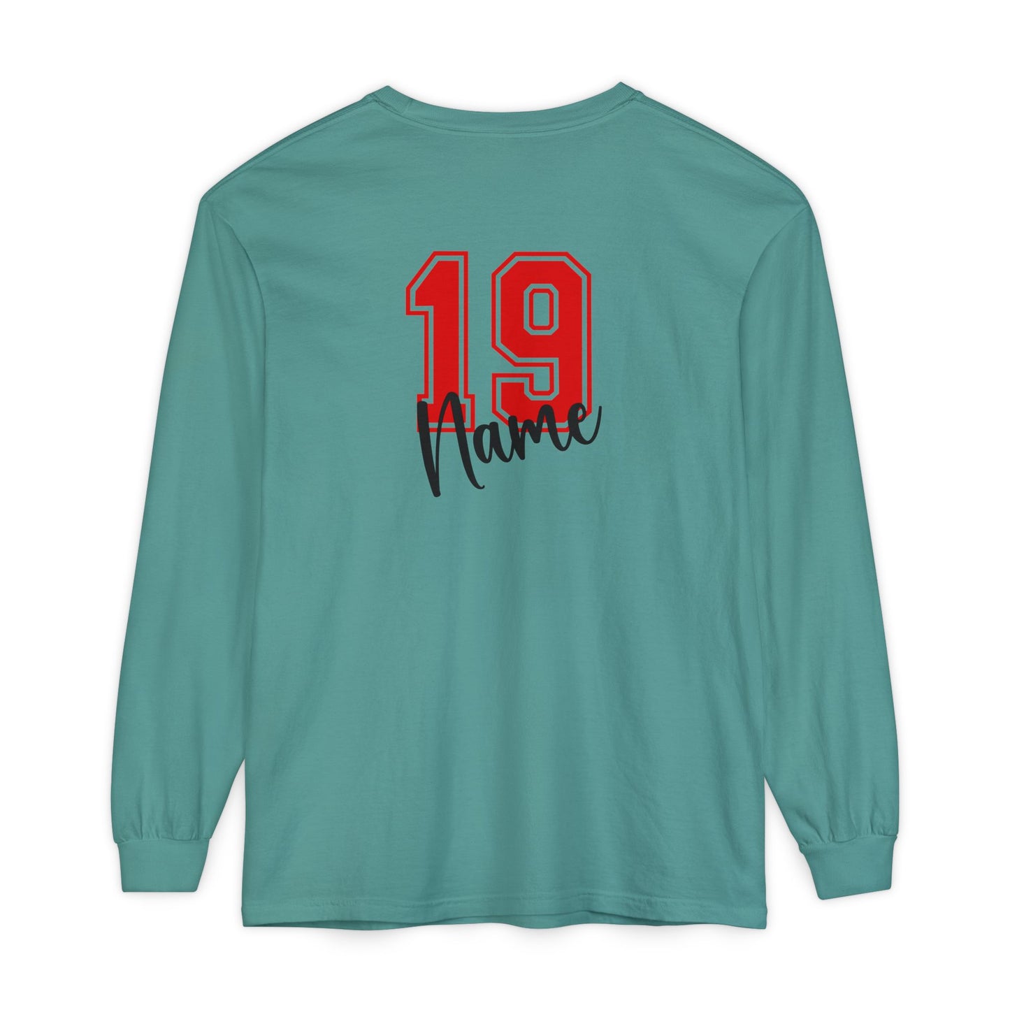 Personalized Baseball Mama Shirt – Custom Player Name & Number Back – Varsity Sports Mom Tee – Game Day Shirt
