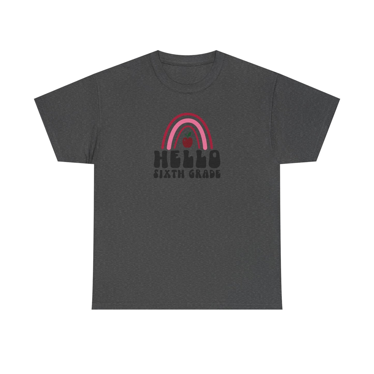 Sixth Grade Teacher T-Shirt - Cute Back-to-School Tee -  Teacher Team Tee