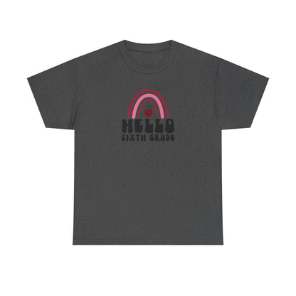 Sixth Grade Teacher T-Shirt - Cute Back-to-School Tee -  Teacher Team Tee