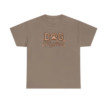Dog Mama T‑Shirt – Paw Print Graphic Tee for Dog Lovers - Cute Dog Lover Graphic Tee