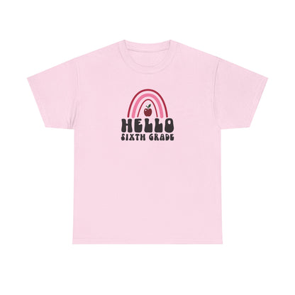 Sixth Grade Teacher T-Shirt - Cute Back-to-School Tee -  Teacher Team Tee