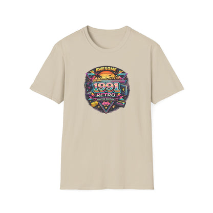 Vintage 1990 Retro Shirt – 90s Nostalgia Graphic Tee | Retro Gamer Aesthetic T-Shirt