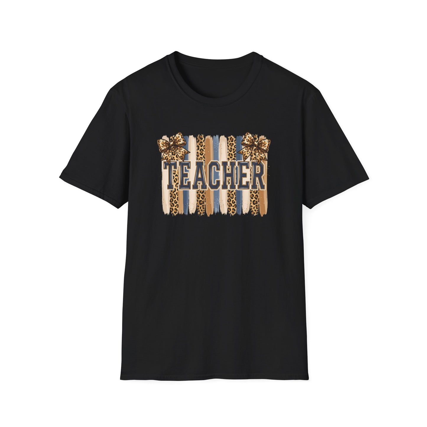 School Spirit Collection - Leopard Stripe T-Shirt