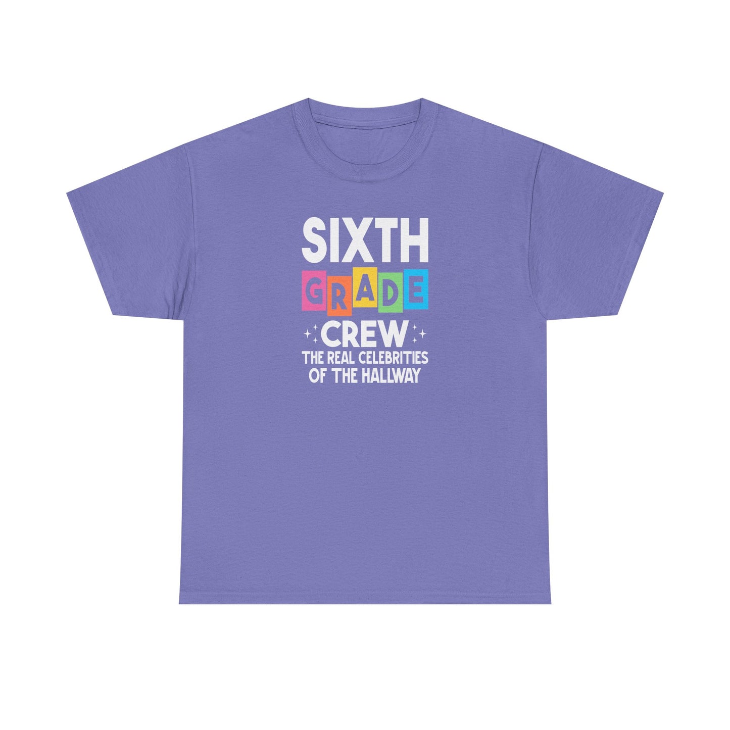 Sixth Grade Grew Teacher T-Shirt - Cute Back-to-School Tee -  Teacher Team Tee