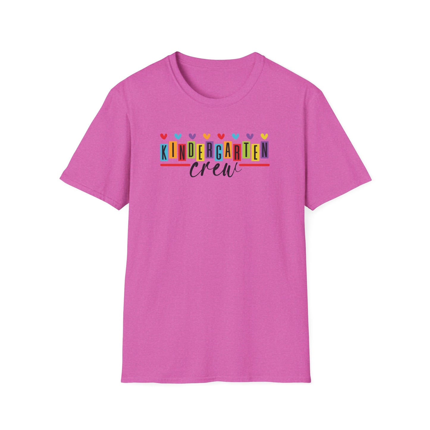 Kindergarten Crew Teacher Shirt | Back to School Teacher Tee