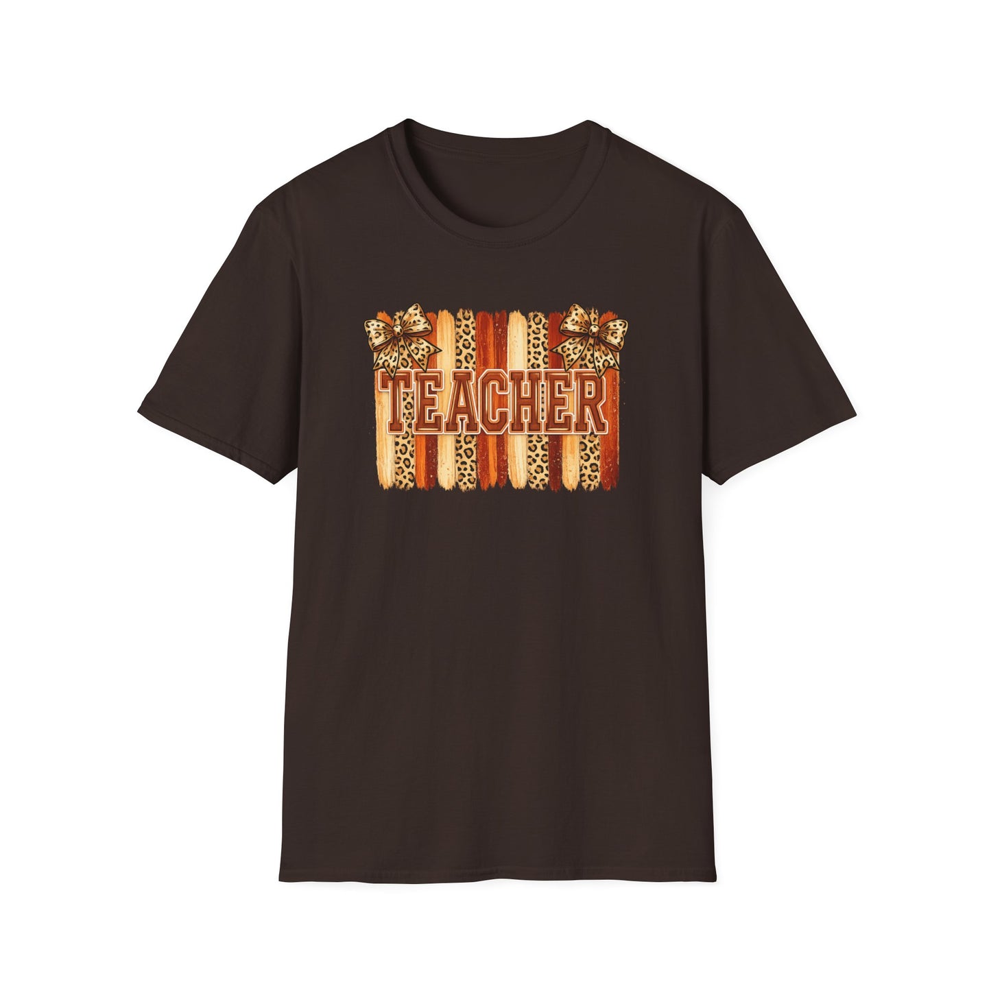 School Spirit Collection - Leopard Stripe T-Shirt