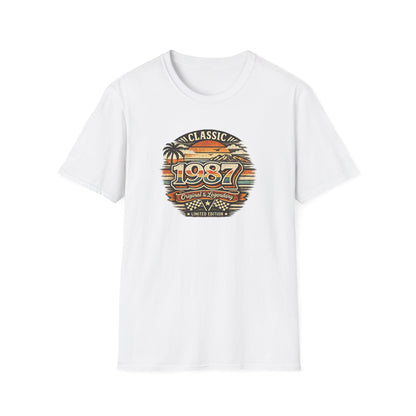 Vintage 1987 Classic Birthday Shirt – Retro Birth Year T-Shirt
