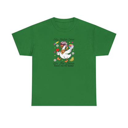 Silly Teacher Goose Shirt – Funny Teacher Tee – “On The Loose” Graphic T-Shirt – Cute Back to School Gift for Teachers