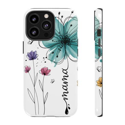 Mama Floral Phone Case – Wildflower Design